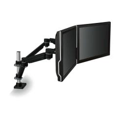 3M(TM) MA260MB Adjustable Dual-Monitor Arm, Black