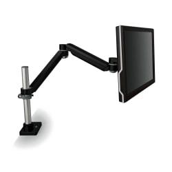 3M(TM) MA240MB Adjustable Monitor Arm, Desk Mount, 20-Lb Capacity, Black