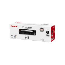 Canon 118, Black Toner Cartridge (2662B001AA)