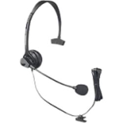 Panasonic(R) Comfort-Fit Headband Style Headset, Black