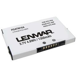 Lenmar PDATM16A Lithium-Polymer PDA Battery, 3.7 Volts, 1350mAh Capacity