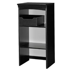 Office Depot(R) Easton Wall Hutch For 3-Drawer File, 40 3/8in.H x 20in.W x 15 1/8in.D, Black