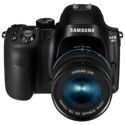Samsung Smart NX30 20.3 Megapixel Mirrorless Camera (Body with Lens Kit) - 18 mm - 55 mm - Black