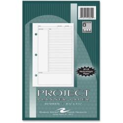 UPC 070972208100 product image for Roaring Spring 8-1/2x5-1/2 Project Planner Paper - 5.50in. x 8.50in. - White | upcitemdb.com