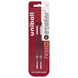 uni-ball (R) JetStream (TM) Refills, Bold Point, 1.0 mm, Black, Pack Of 2