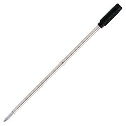 Penatia (TM) Refills For Cross (R) Ballpoint Pens, Medium Point, 0.7 mm, Black, Pack Of 2