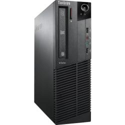 Lenovo ThinkCentre M93p 10A90014US Desktop Computer - Intel Core i7 i7-4770 3.40 GHz - Small Form Factor - Business Black