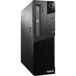 Lenovo ThinkCentre M83 10AM0009US Desktop Computer - Intel Core i3 i3-4130 3.40 GHz - Small Form Factor - Business Black