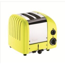 Dualit (R) NewGen Extra-Wide Slot Toaster, 2-Slice, Citrus Yellow