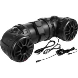 BOSS AUDIO ATV85B Powersports Plug and Play Audio System with Weather Proof 8 Inch Component Speakers, Bluetooth Audio Streaming and Built in 700 Watt Amplifier