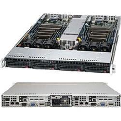 Supermicro SuperServer 6017R-MTLF Barebone System - 1U Rack-mountable - Intel C602J Chipset - Socket R LGA-2011 - 2 x Processor Support - Black