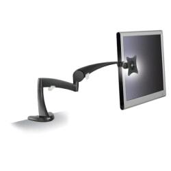 3M(TM) MA100MB Adjustable Monitor Arm, Desk Mount, Black