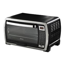 Oster Convection Toaster Oven With Broiler, Black\/Stainless Steel