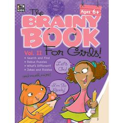 Thinking Kids (TM) Brainy Book For Girls Volume 2, Grades 1-4