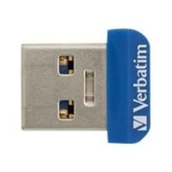 Verbatim 64GB Store 'n' Stay Nano USB 3.0 Flash Drive - Blue Verbatim 64GB Store 'n' Stay Nano USB 3.0 Flash Drive - Blue