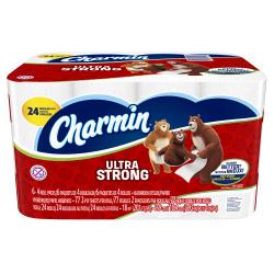 UPC 037000941422 product image for Charmin(R) Ultra-Strong 2-Ply Bathroom Tissue, White, 77 Sheets Per Roll, Case O | upcitemdb.com