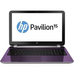 HP Pavilion 15-n200 15-n205nr 15.6in. LED (BrightView) Notebook - Refurbished - AMD A-Series A6-5200 2 GHz - Purple