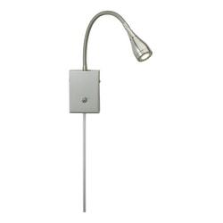 Adesso Seek LED Wall Lamp, 17in.H, Silver