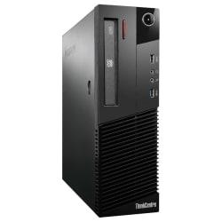 Lenovo ThinkCentre M83 10AN000HUS Desktop Computer - Intel Core i7 i7-4770 3.40 GHz - Small Form Factor - Business Black