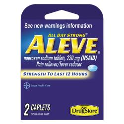 UPC 366715970220 product image for Aleve(R) Pain Reliever Tablets, 2-Dose | upcitemdb.com