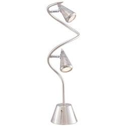 Adesso Venus Spiral Desk Lamp, Satin Steel
