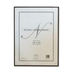 Nu-Dell Metal Poster Frame, 18in. x 24in., Black