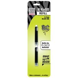 R-301 Rollerball Ink Refills, Black, Pack Of 2
