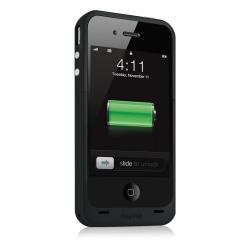 mophie Juice Pack Plus Charging Case For iPhone(R) 4/4S, Black