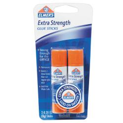 UPC 026000005265 product image for Elmer's(R) Extra Strength Office Gel Glue Sticks, Permanent Bond, 0.28 Oz, Blue, | upcitemdb.com