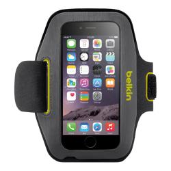 Belkin Sport-Fit Armband for iPhone (R) 6, Blacktop\/Limelight