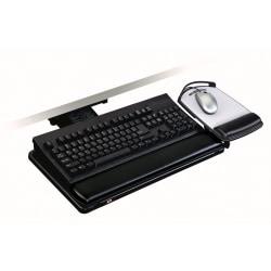3M (TM) Adjustable Keyboard Tray, Knob Adjustment