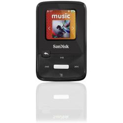 SanDisk Sansa Clip Zip SDMX22-008G-A57K 8 GB Flash MP3 Player - Black