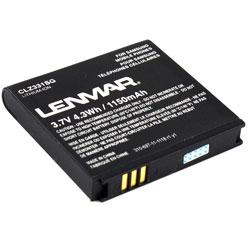 Lenmar CLZ331SG Lithium-Ion Cellular Phone Battery, 3.7 Volts, 1150 mAh Capacity