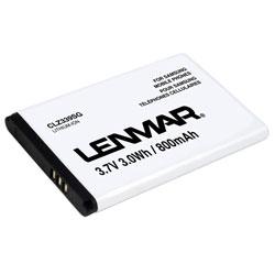 Lenmar CLZ339SG Lithium-Ion Cellular Phone Battery, 3.7 Volts, 800 mAh Capacity