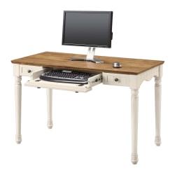 Whalen Chelsea Collection Writing Desk, 30in.H x 47 3/4in.W x 23 1/2in.D, Antique White