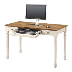 Whalen Chelsea Collection Writing Desk, 30in.H x 47 3/4in.W x 23 1/2in.D, Antique White