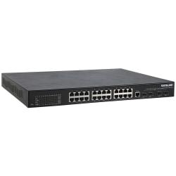 UPC 766623561105 product image for Intellinet 24-Port Gigabit Ethernet PoE+ Layer2+ Managed Switch with 10 GbE Upli | upcitemdb.com