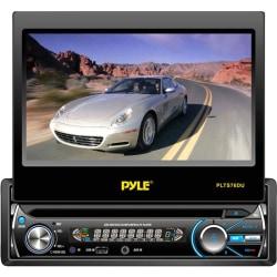 Pyle PLTS76DU Car DVD Player - 7in. Touchscreen LCD - 320 W RMS - Single DIN