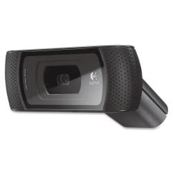 Logitech B910 Webcam - 5 Megapixel - Black - USB 2.0 - 1 Pack