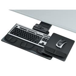 Fellowes (R) Professional Series Executive Keyboard Tray, Graphite/Silver