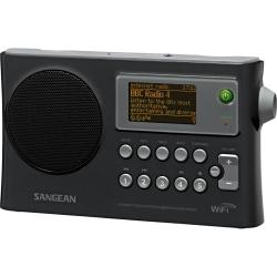 Sangean WFR-28 Internet Radio - 1.3in. Screen - Wi-Fi - Black