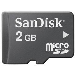 UPC 619659052225 product image for SanDisk(R) microSD(TM) 2GB Memory Card | upcitemdb.com