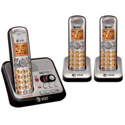 AT&amp;T EL52300 Cordless Phone - DECT - Black, Silver
