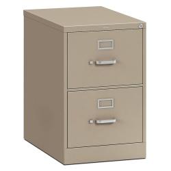 UPC 089192040056 product image for HON(R) 310-Series 2-Drawer Letter File, Putty | upcitemdb.com
