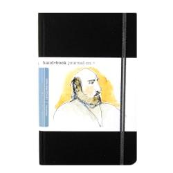 Hand Book Journal Co. Travelogue Drawing Journals, Portrait, 5 1/2in. x 8 1/4in., 128 Pages, Ivory Black, Pack Of 2