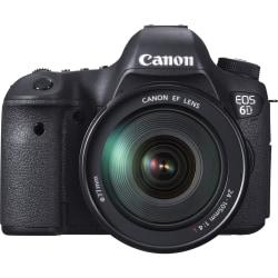 Canon EOS 6D 20.2 Megapixel Digital SLR Camera (Body with Lens Kit) - 24 mm - 105 mm