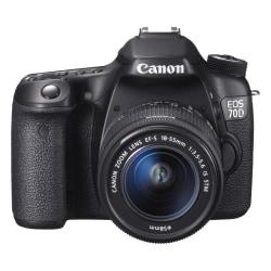 Canon EOS 70D 20.2 Megapixel Digital SLR Camera (Body with Lens Kit) - 18 mm - 55 mm