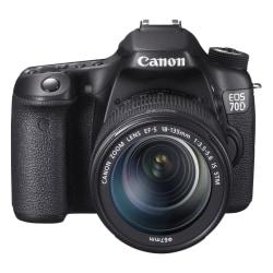 Canon EOS 70D 20.2 Megapixel Digital SLR Camera (Body with Lens Kit) - 18 mm - 135 mm
