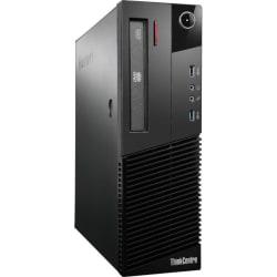 Lenovo ThinkCentre M83 10AM000MUS Desktop Computer - Intel Core i7 i7-4770 3.40 GHz - Small Form Factor - Business Black