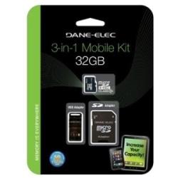 UPC 804272739947 product image for Dane-Elec DA-3IN1C1032G-R 32 GB microSD High Capacity (microSDHC) | upcitemdb.com
